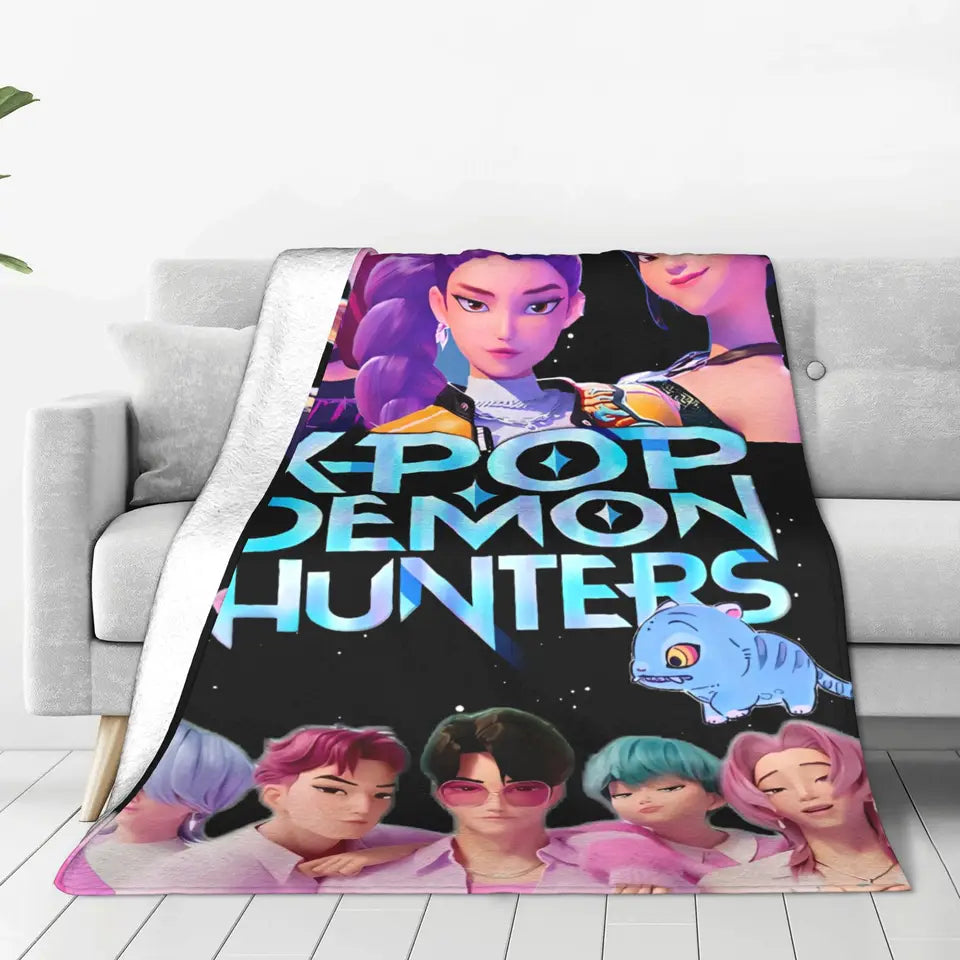 K-Pop Demon Hunters Blanket