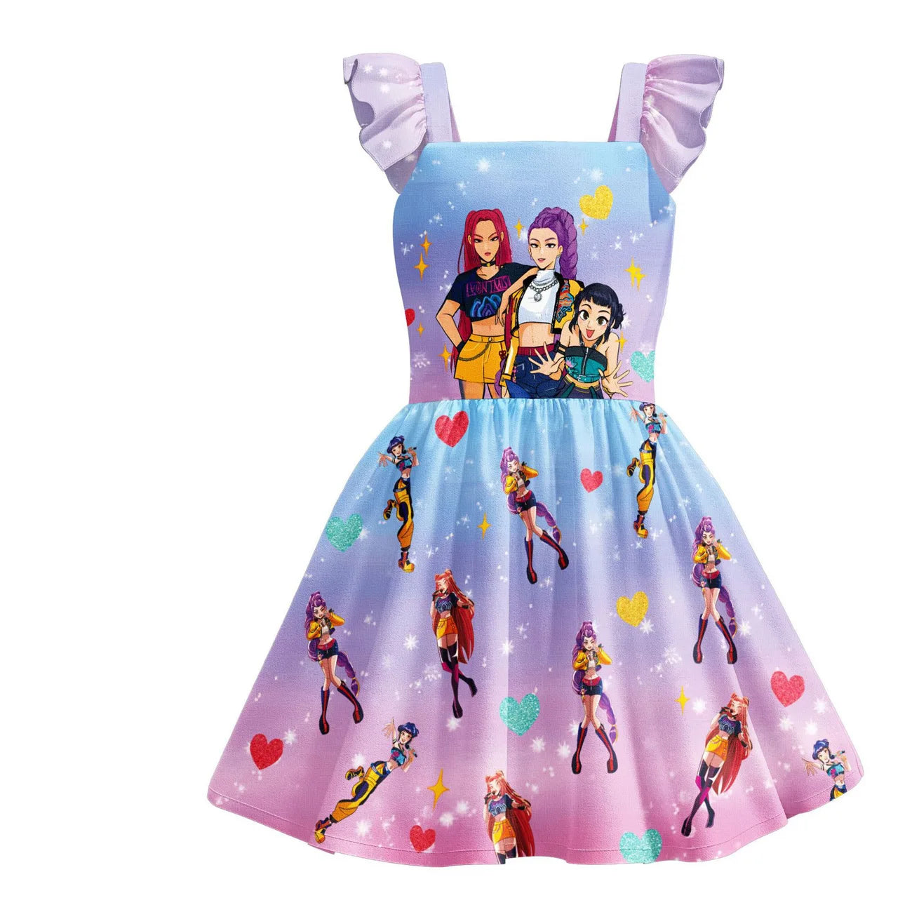 Kids K-Pop Demon Hunters Dress