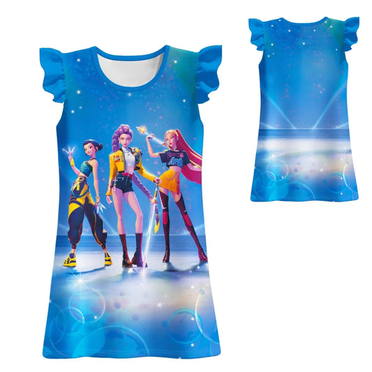 Kids K-Pop Demon Hunters Dress