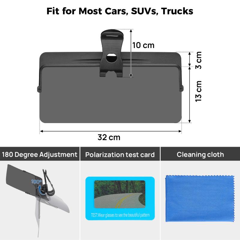 GlareGuard™ Visor Extender