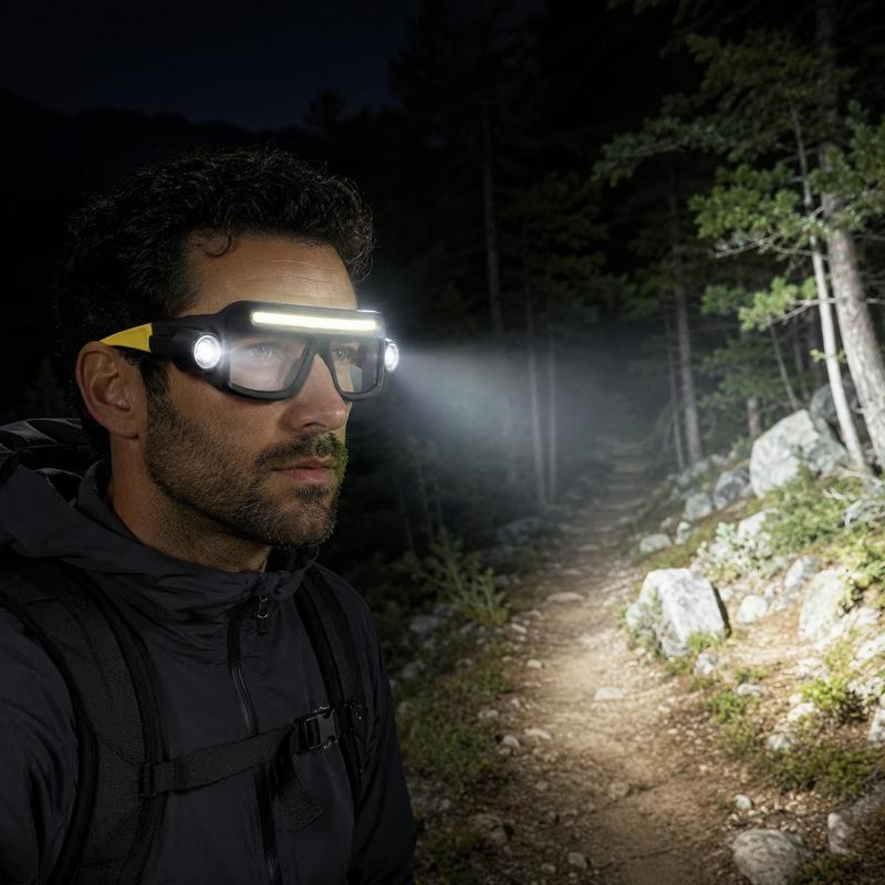 BeamSight Rechargeable LED Headlamp Glasses