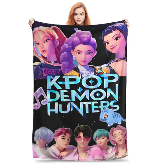 K-Pop Demon Hunters Blanket