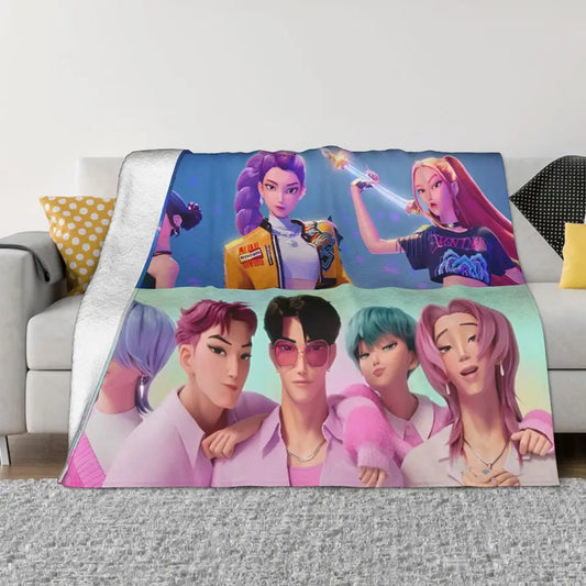 K-Pop Demon Hunters Blanket