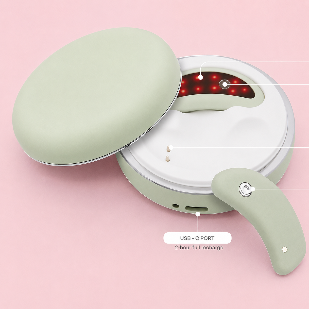 Red Light + EMS Under Eye Patches