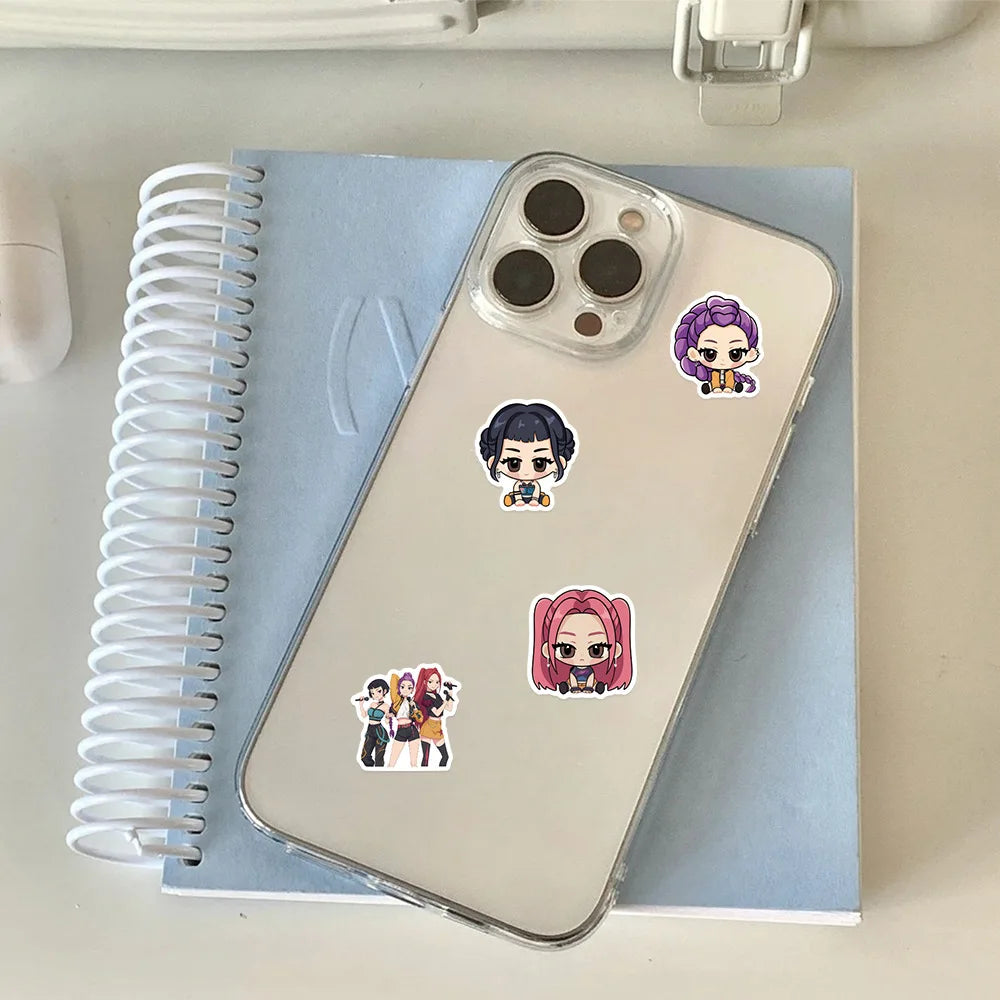 74pcs Demon Hunters Stickers