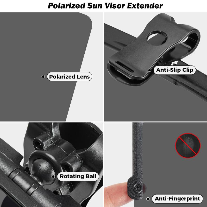 GlareGuard™ Visor Extender