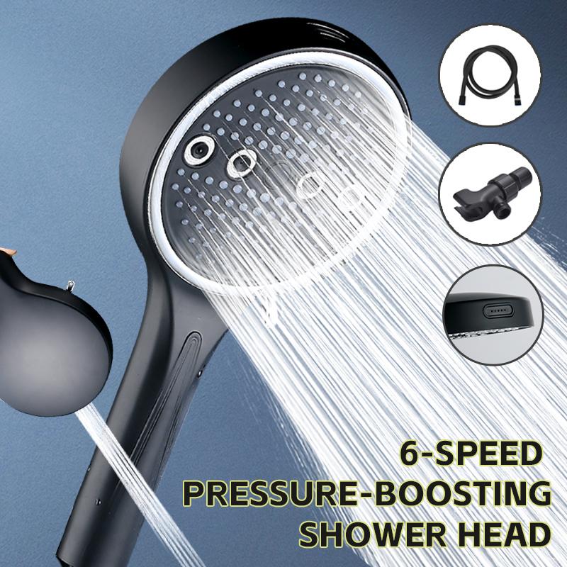 HydraJet™ 6-Mode Pressure Shower Head