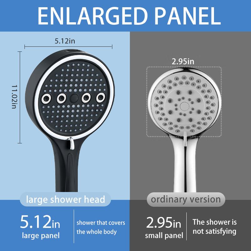 HydraJet™ 6-Mode Pressure Shower Head