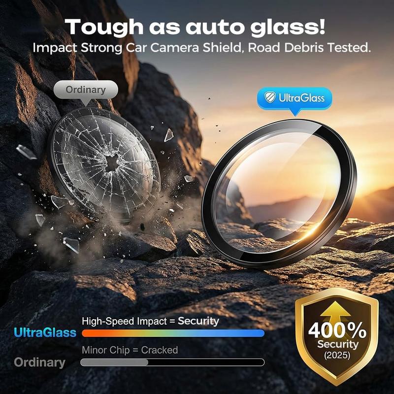 4-Pack CameraShield™ Camera Lens Protector