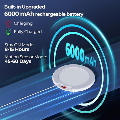 MotionSense™ Snap-On Rechargeable Ceiling Light
