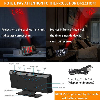 LumaBeam™ Alarm Clock