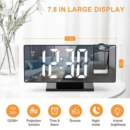LumaBeam™ Alarm Clock