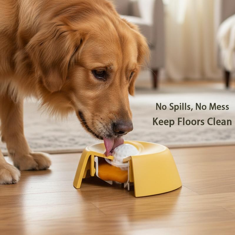 Spin-to-Eat Slow Feeder Bowl