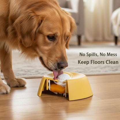 Spin-to-Eat Slow Feeder Bowl