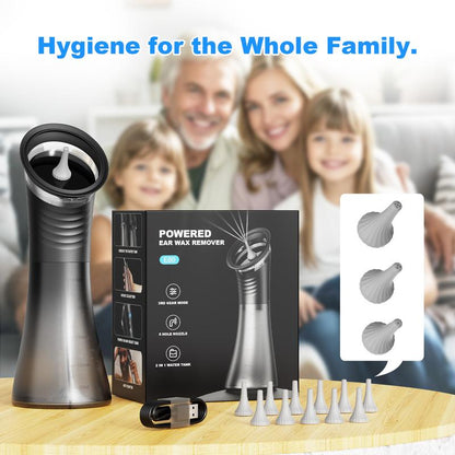 Electric Ear Irrigation System 4 Pressure Settings • 2-in-1 Water Tank • Rechargeable