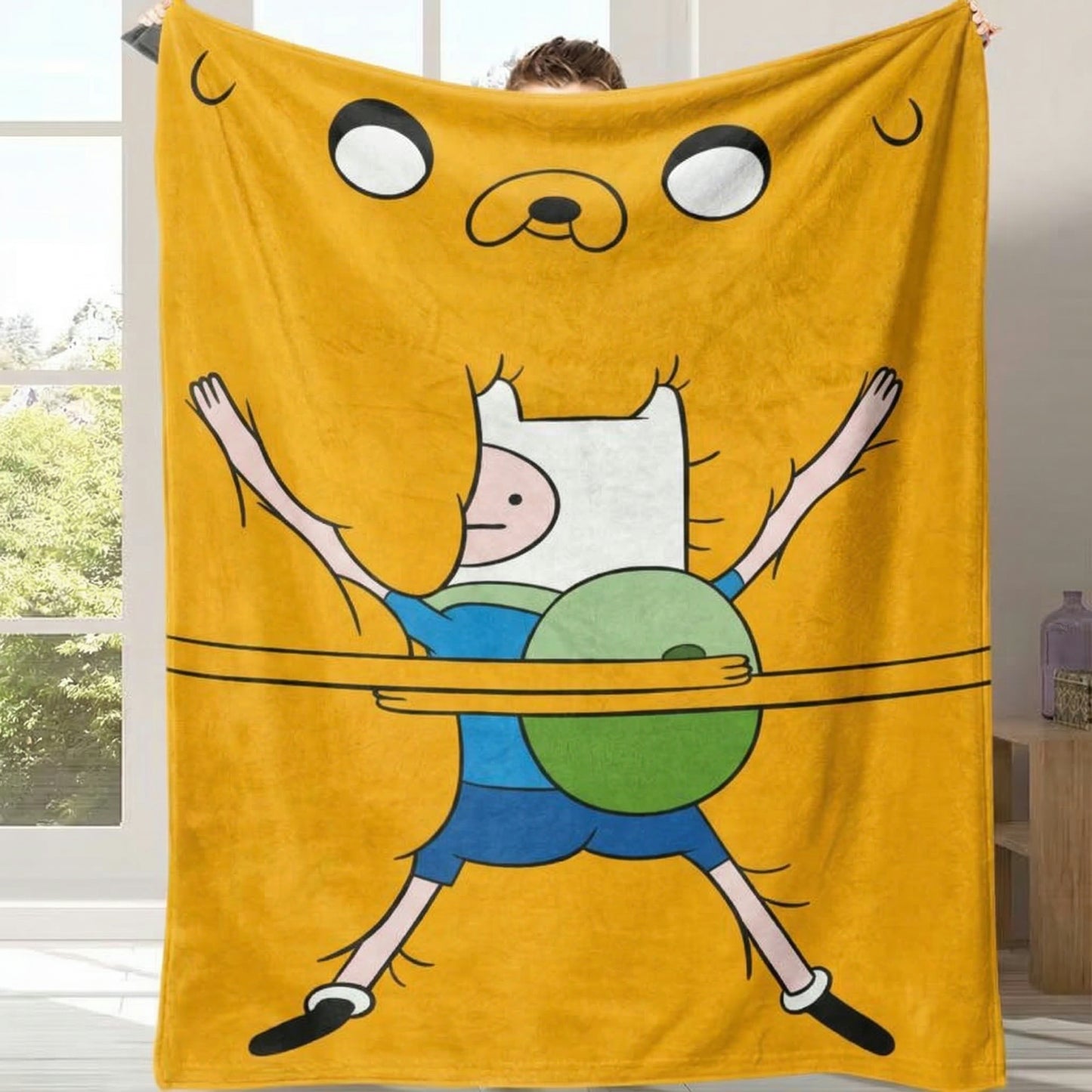 Adventure Time Finn & Jake Soft Blanket