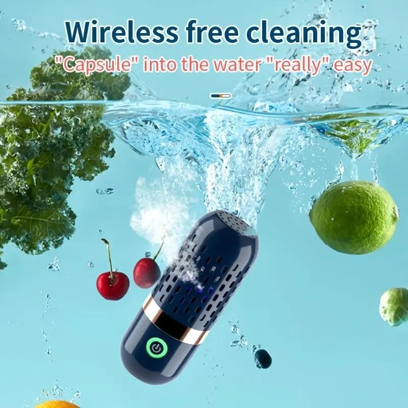 FreshGuard™ Produce Purifier – Wireless Fruit, Vegetable & Food Cleaning Capsule