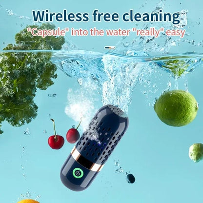 FreshGuard™ Produce Purifier – Wireless Fruit, Vegetable & Food Cleaning Capsule