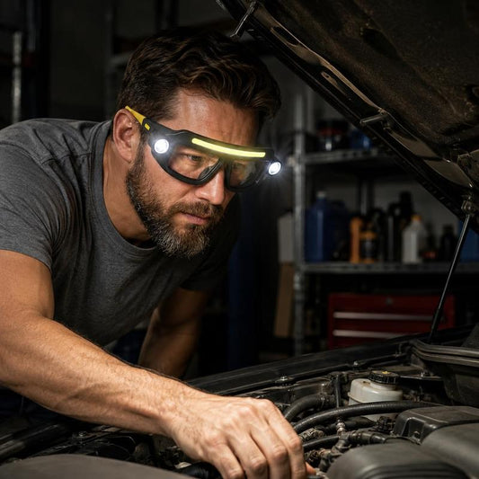 BeamSight Rechargeable LED Headlamp Glasses