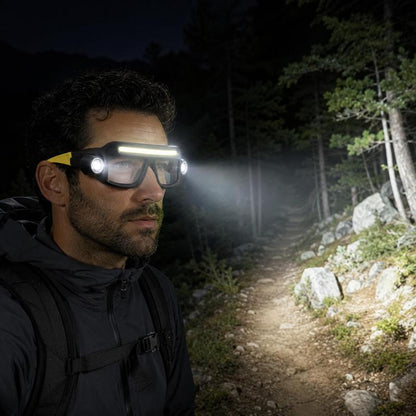 BeamSight Rechargeable LED Headlamp Glasses