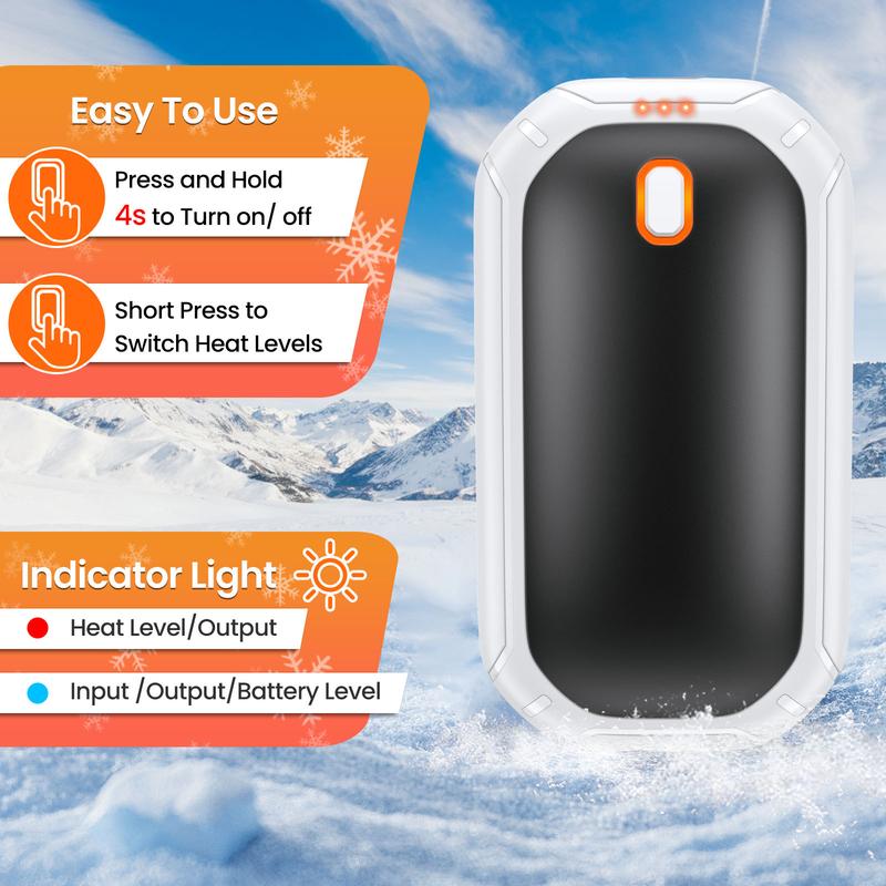 SnapWarm Magnetic Hand Warmers – 2 Pack