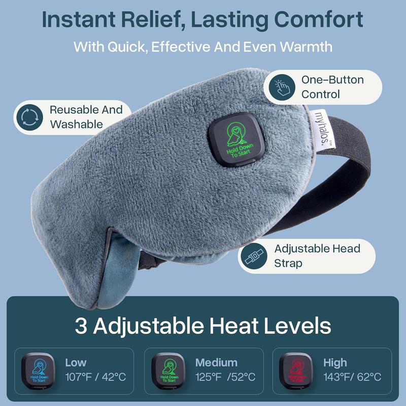 EyeRelief™ Heated Eye Mask