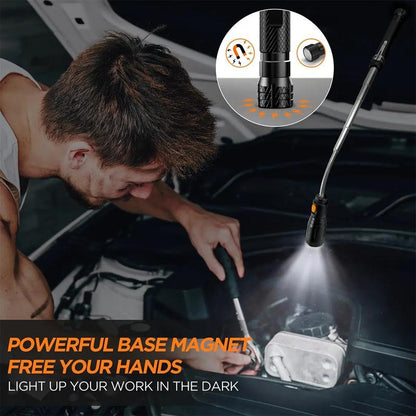 Extendable Magnetic Pickup Tool with LED