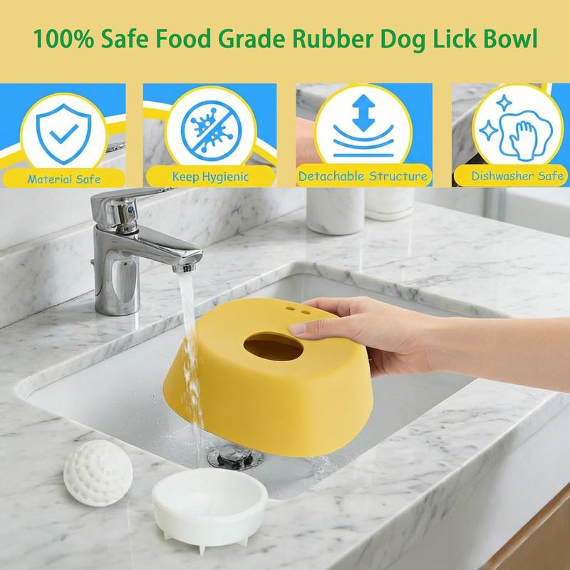 Spin-to-Eat Slow Feeder Bowl
