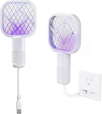 BuzzGuard™ Mini Zapper Portable • USB-Powered • 2-in-1 UV Mosquito Killer