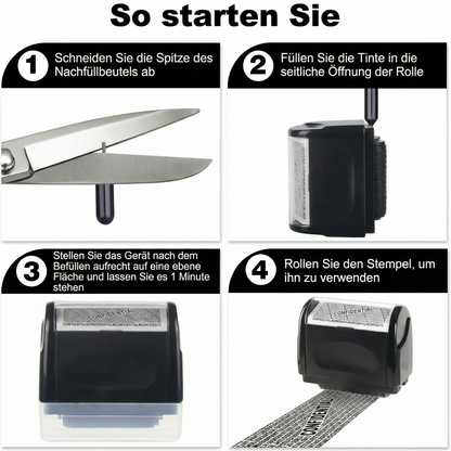 TintenSchutz™ Datenschutz-Stempel