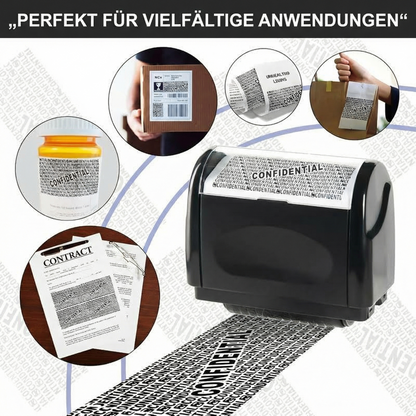 TintenSchutz™ Datenschutz-Stempel