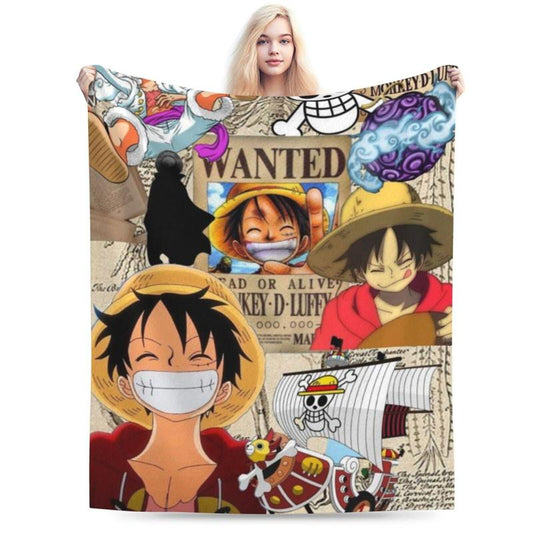 One Piece Luffy Blanket