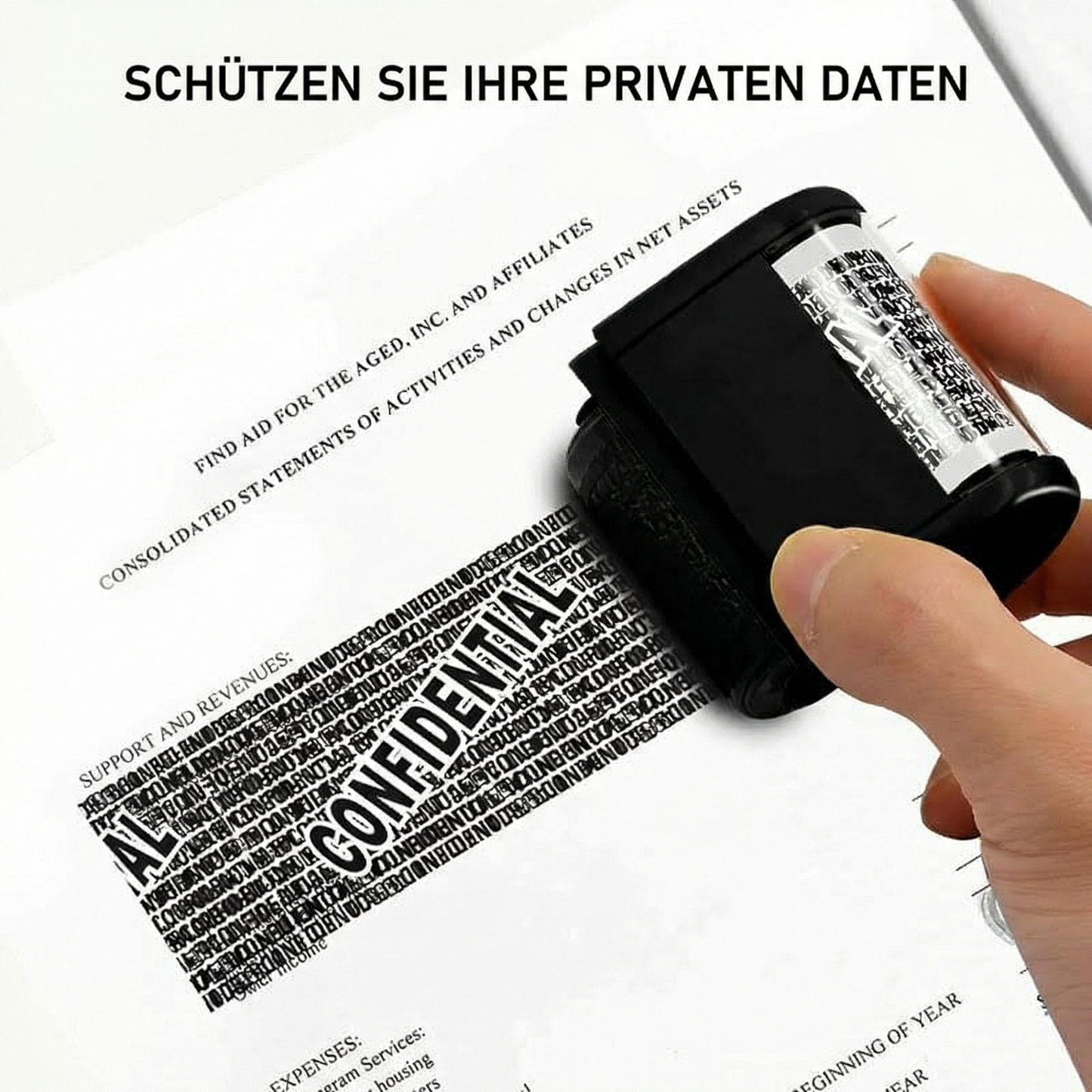 TintenSchutz™ Datenschutz-Stempel