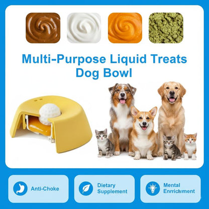Spin-to-Eat Slow Feeder Bowl