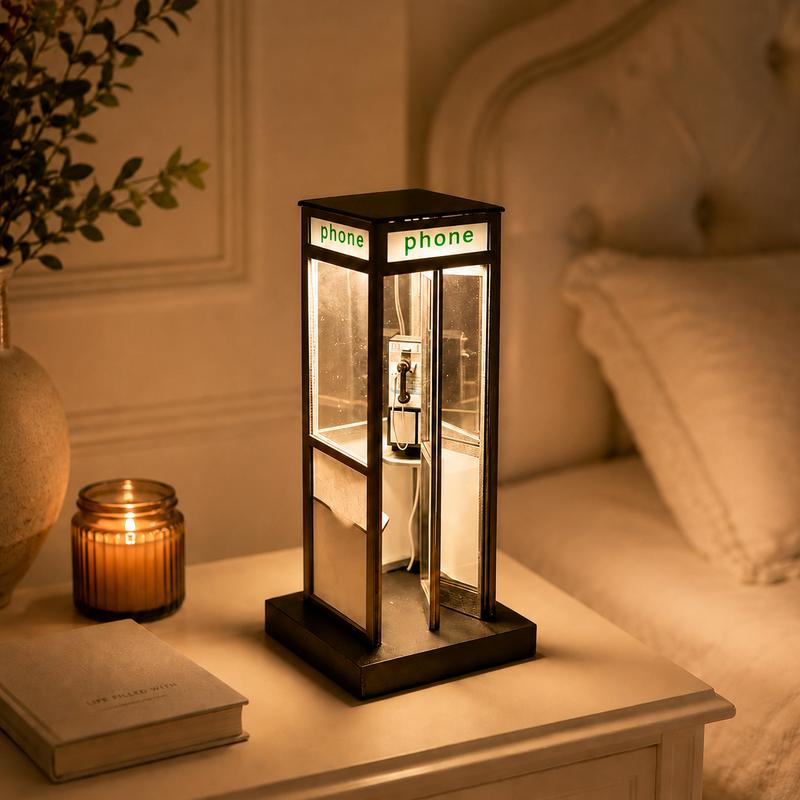 PhoneGlow™ Vintage Booth Lamp