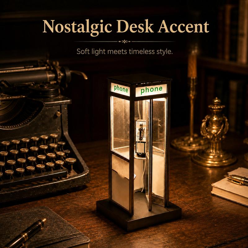 PhoneGlow™ Vintage Booth Lamp