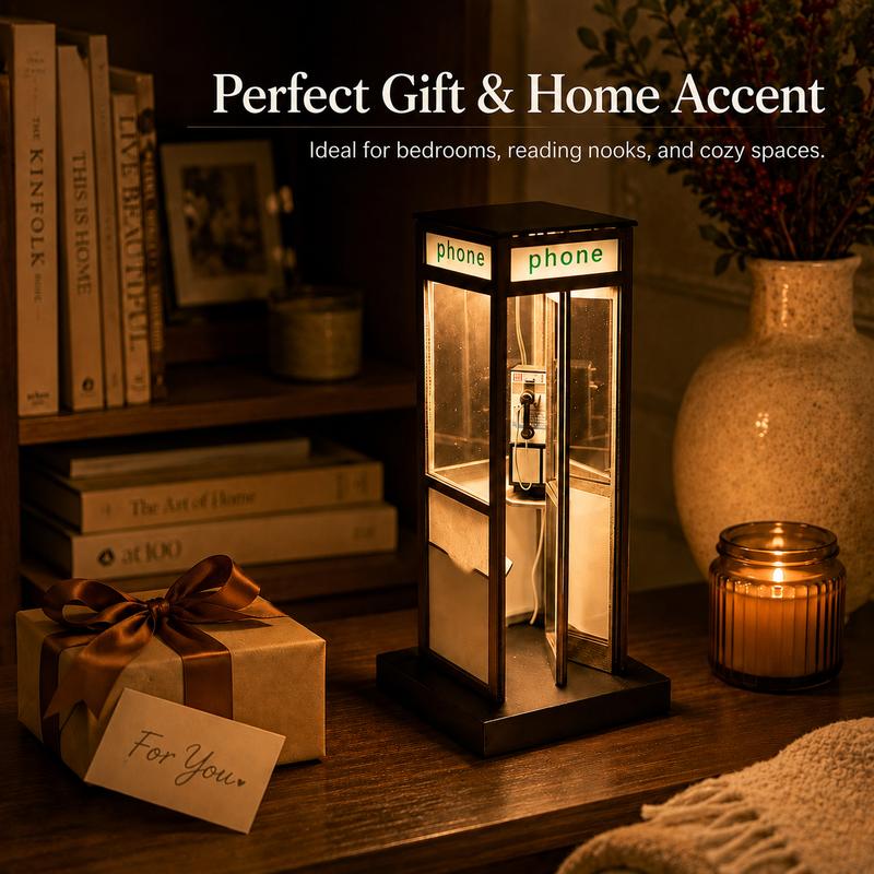 PhoneGlow™ Vintage Booth Lamp
