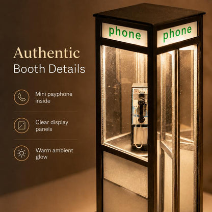PhoneGlow™ Vintage Booth Lamp