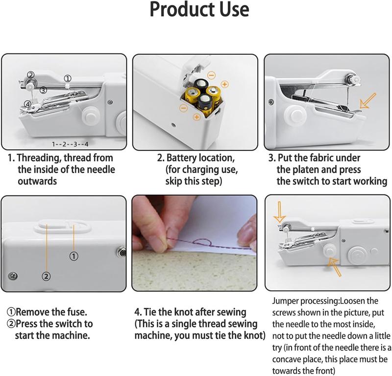 QuickStitch™ Portable Sewing Machine