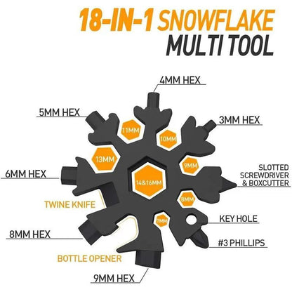 18-In-1 Snowflake Multi Tool