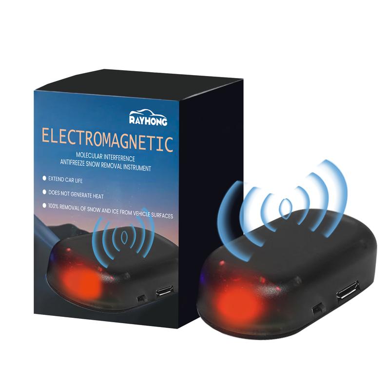 Electromagnetic Anti-Freeze Snow Removal