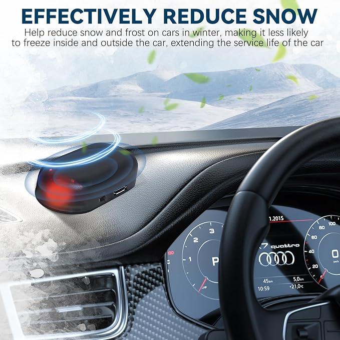 Electromagnetic Anti-Freeze Snow Removal