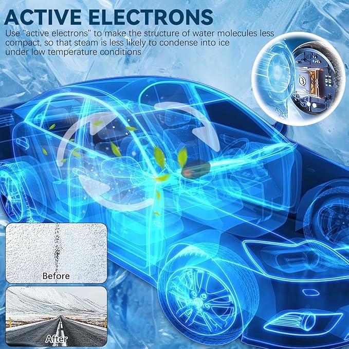 Electromagnetic Anti-Freeze Snow Removal