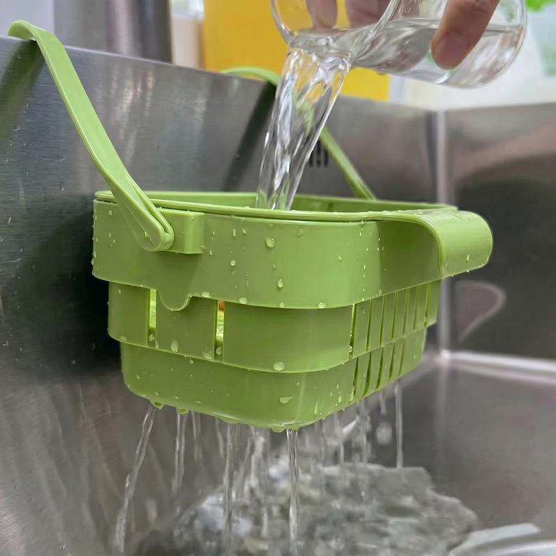 DrainNest™ Foldable Hanging Colander