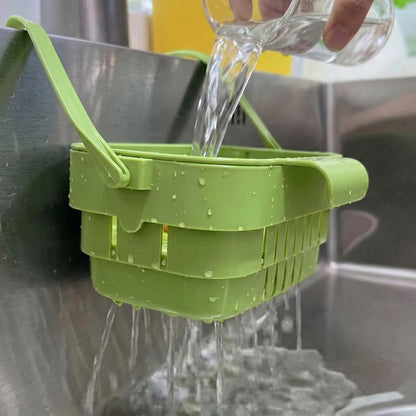 DrainNest™ Foldable Hanging Colander