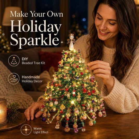 DIY Beaded Christmas Tree Kit