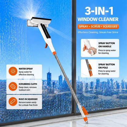 ClearSwipe™ 3-in-1 Window Cleaner