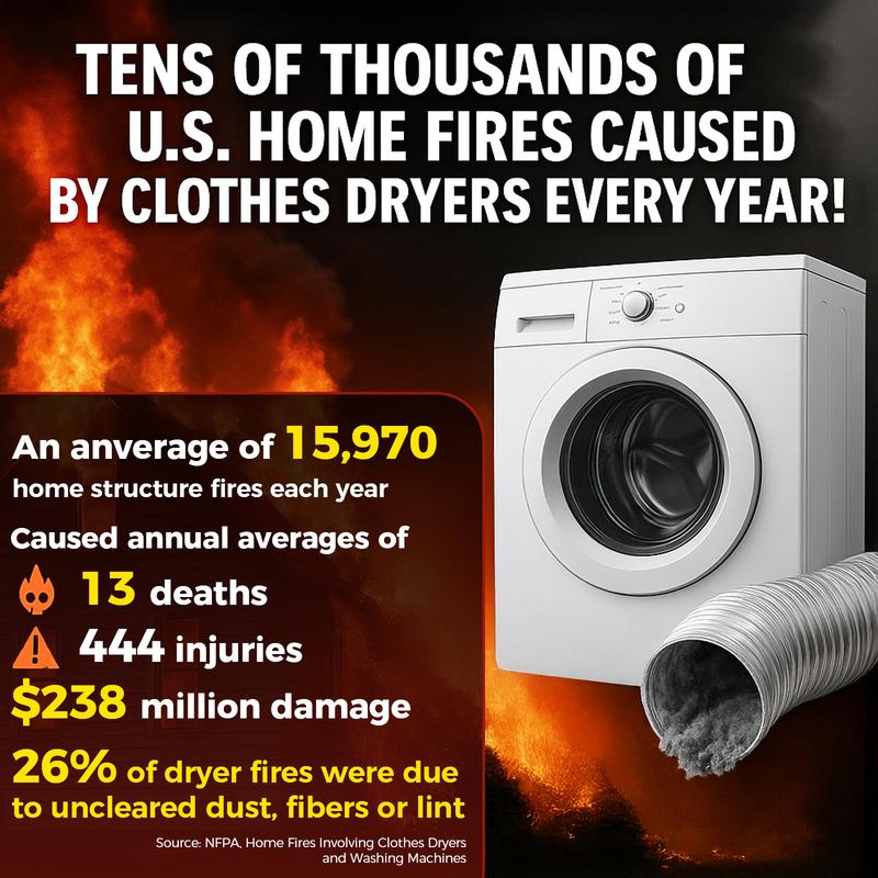 LintGuard™ Dryer Cleaner